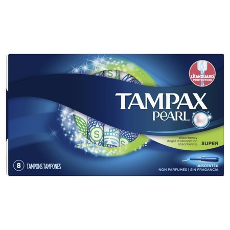 TAMPAX Tampax Pearl Unscented Super Tampons, PK384 71052